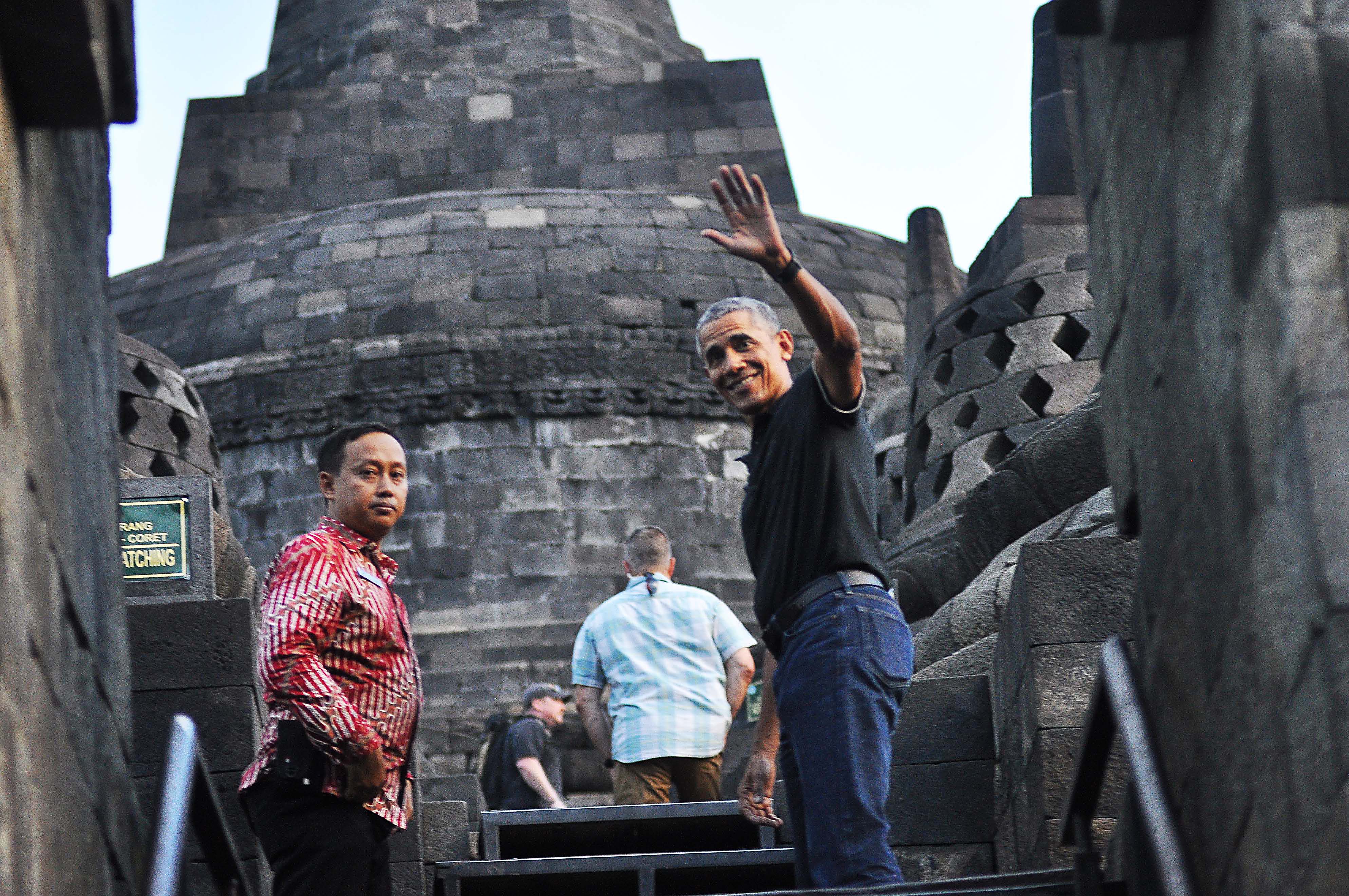 FOTO Obama Mudik Ke Indonesia