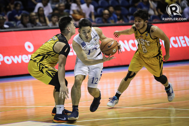 FORTIFIED. The Ateneo Blue Eagles continue to seal their spot on top of the standings. Photo by Josh Albelda/Rappler 