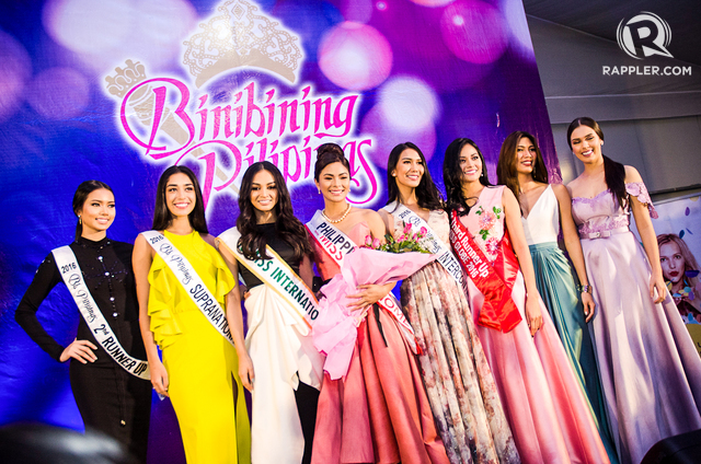 The 2016 batch during the send-off of Miss Universe 2016 Maxine Medina in January. File photo by Rob Reyes/Rappler 
