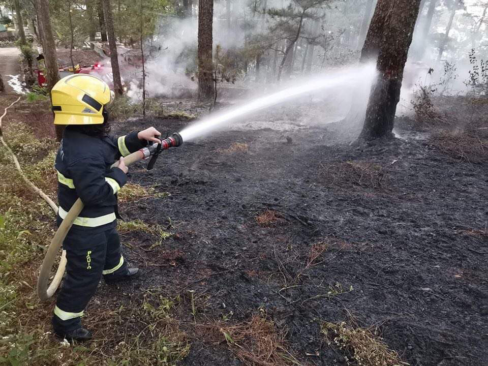 IN PHOTOS: Forest Fires Hit Parts Of Baguio And Benguet