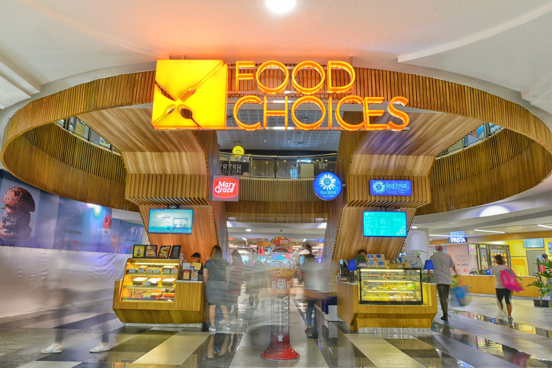 IN PHOTOS Glorietta 4's Food Choices section reopens, shows off new