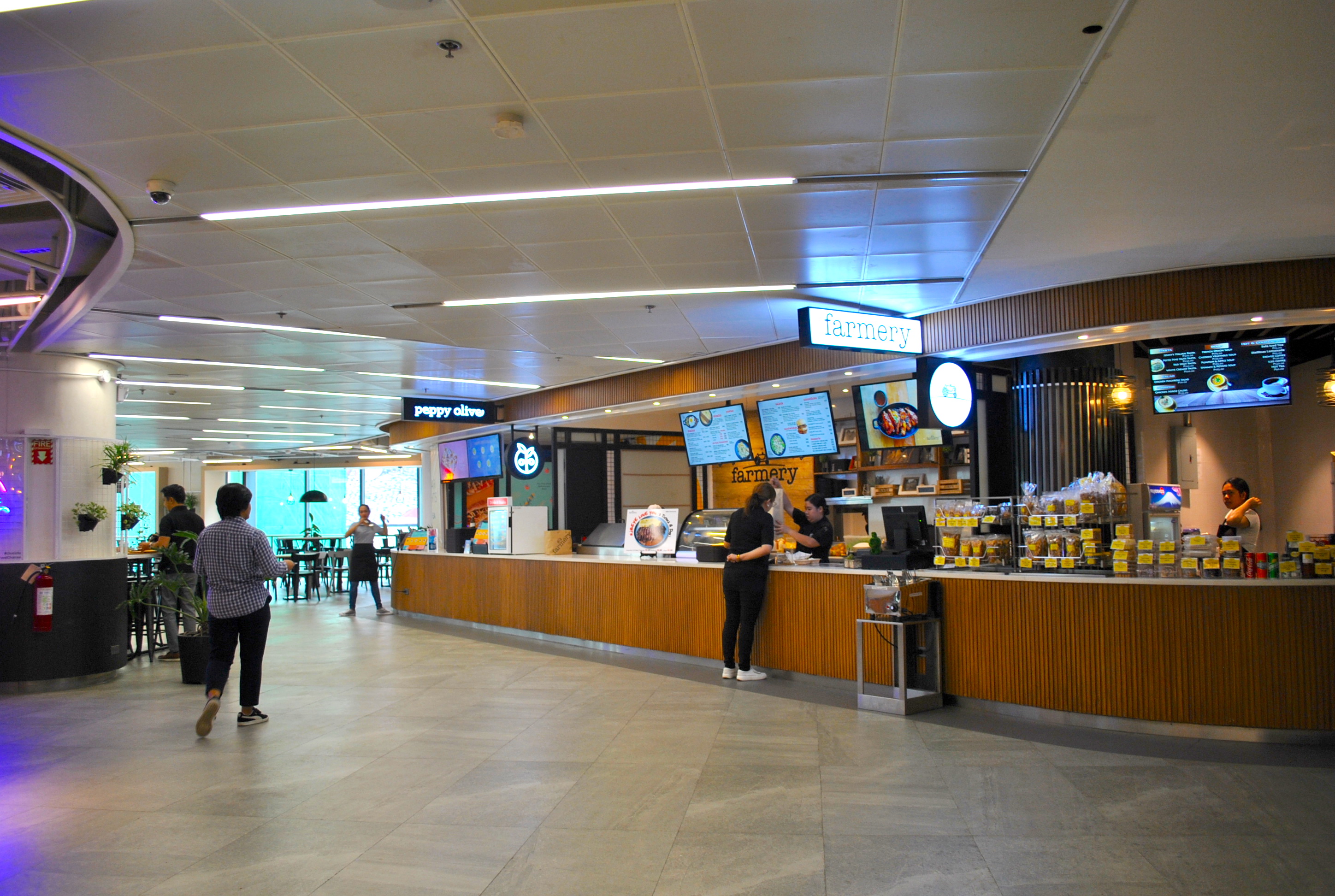 IN PHOTOS Glorietta 4's Food Choices section reopens, shows off new look and menu