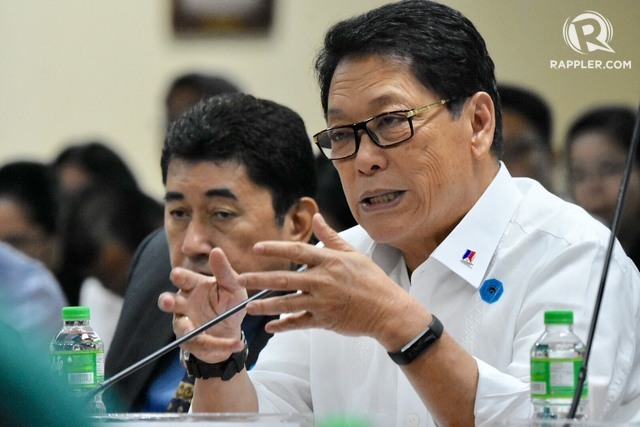 OMBUDSMAN APPLICANT. Labor Secretary Silvestre Bello III is among the applicants for the post of Ombudsman. File photo by Angie de Silva/Rappler 