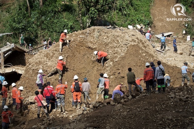 IN PHOTOS: The Itogon mining community before and after Ompong