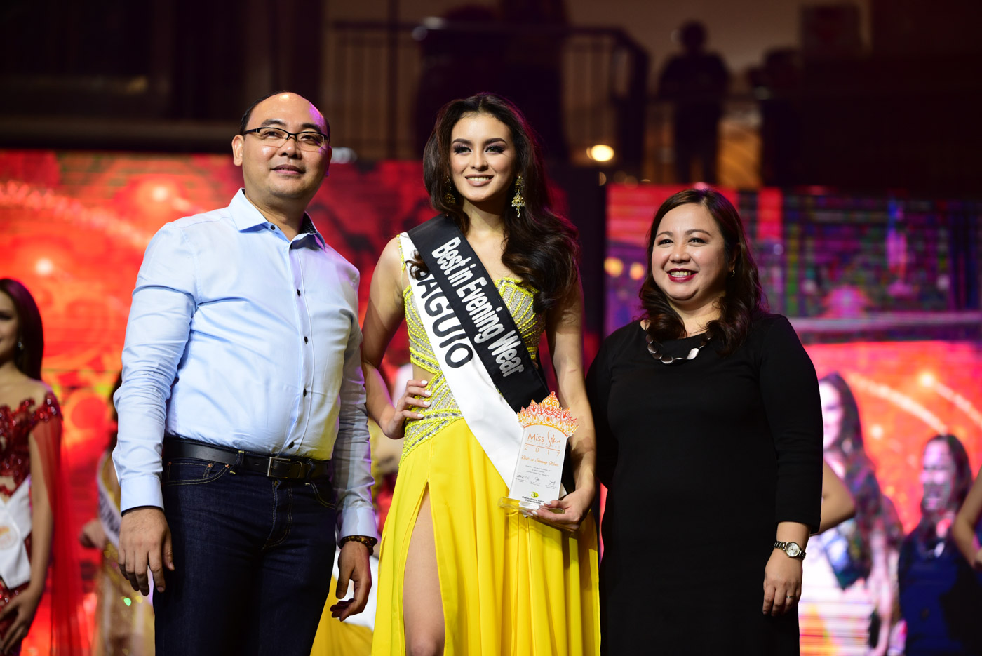 Best in evening wear: Andrea Fe Gomez, Baguio
