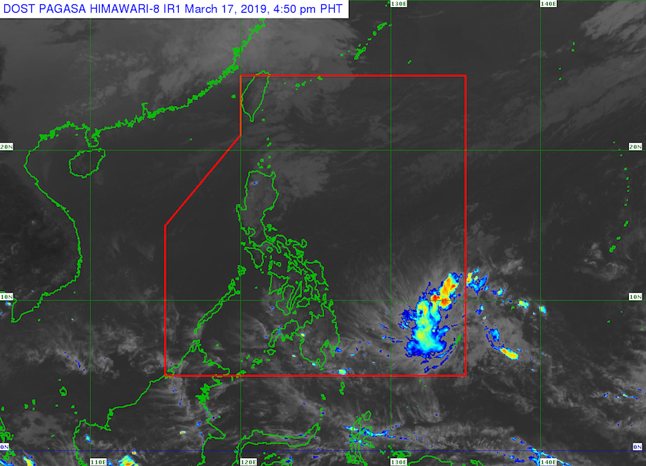 Tropical Depression Chedeng Enters PAR