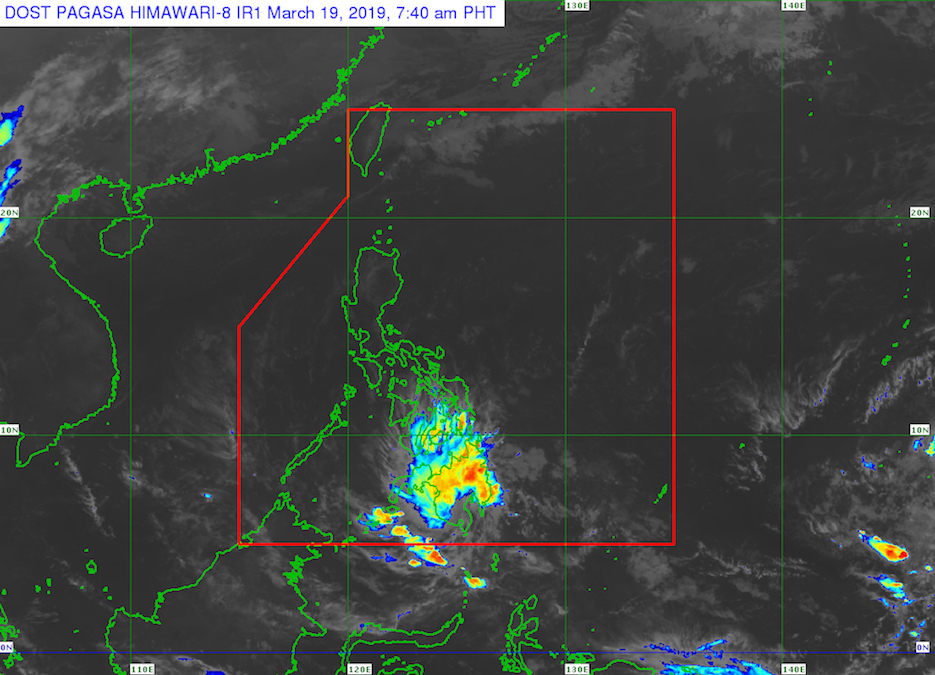 Chedeng Makes Landfall In Davao Occidental, Becomes LPA