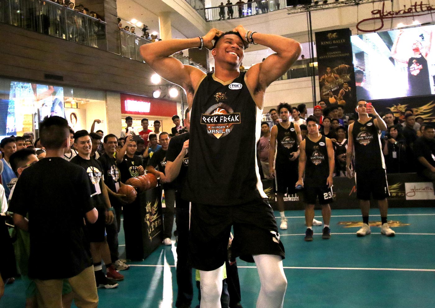 In Photos Greek Freak Giannis Antetokounmpo Invades Manila 1240