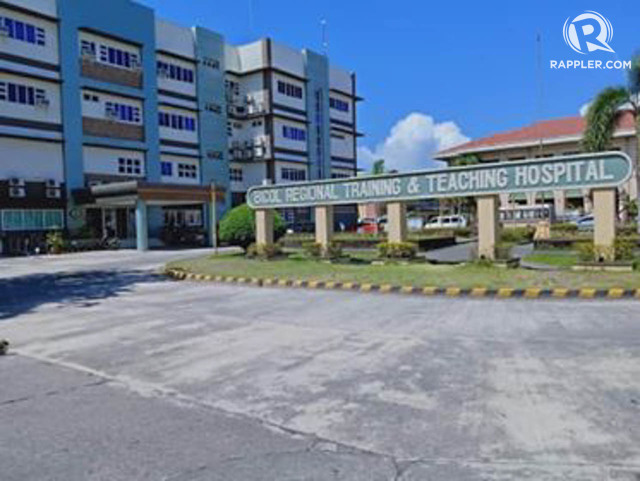 Bicol hospital cuts down admission of patients as staff get coronavirus