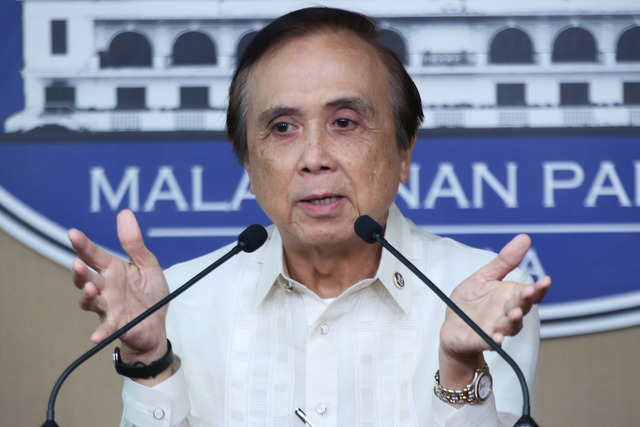 TRUST ECONOMIC TEAM. NEDA chief Ernesto Pernia urges lawmakers to trust the country's economic managers when it comes to Malacañang's version of the tax reform bill. Photo by Presidential Photo  