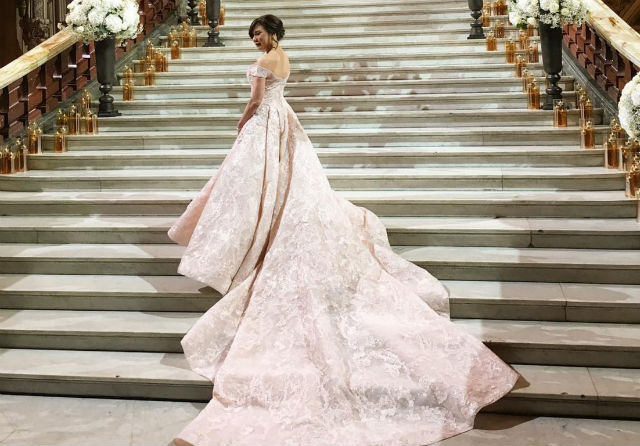 IN PHOTOS: Vicki Belo's wedding gown