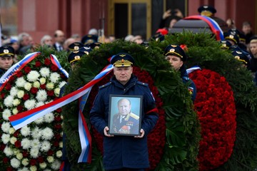 Russia Bids Farewell To First Man Who Walked In Space