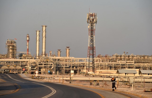 OIL FACILITY. A general view of Saudi Aramco's Abqaiq oil processing plant on September 20, 2019. File photo by Fayez Nureldine/AFP   