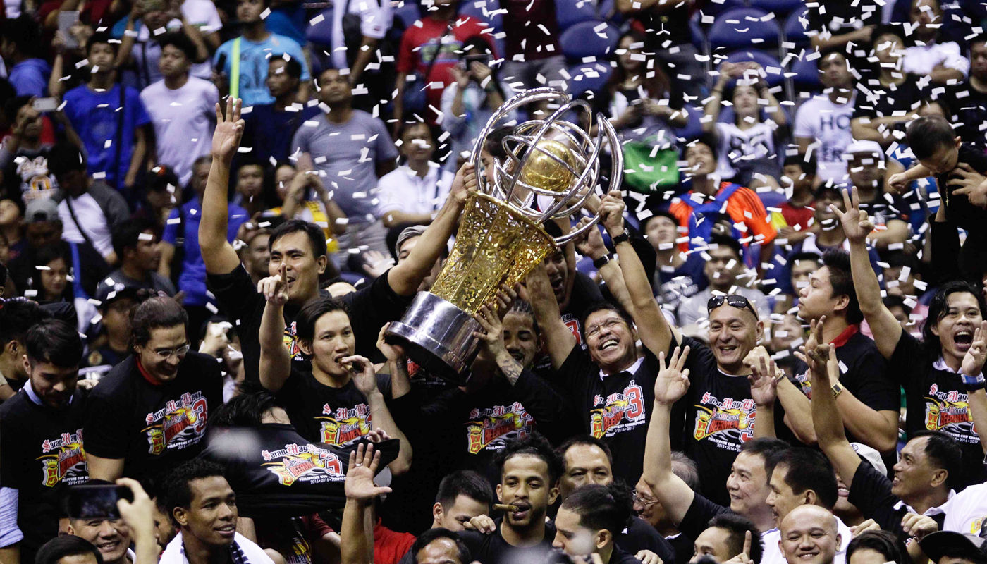 IN PHOTOS San Miguel fulfills 3peat goal in 2017 Philippine Cup
