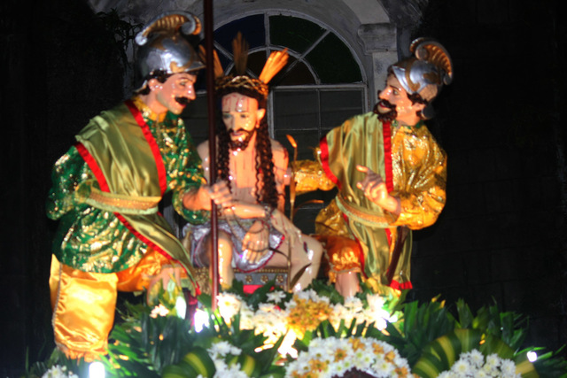 The purpose of Holy Week processions