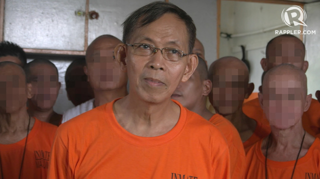 'THE BUTCHER' IN BILIBID. Retired Major General Jovito Palparan stays in a crowded quarantine jail facility inside the New Bilibid Prison in Muntinlupa City. Photo by Adrian Portugal/Rappler 