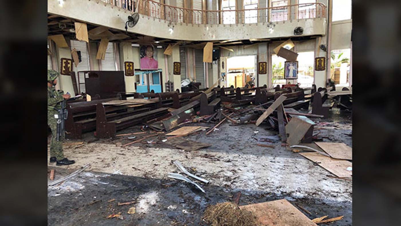 Malacañang condemns Jolo Cathedral bombing