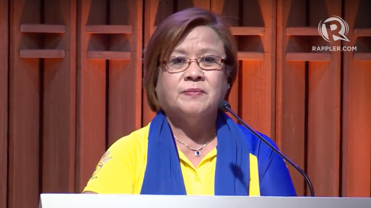 Who are De Lima's 2016 poll contributors?