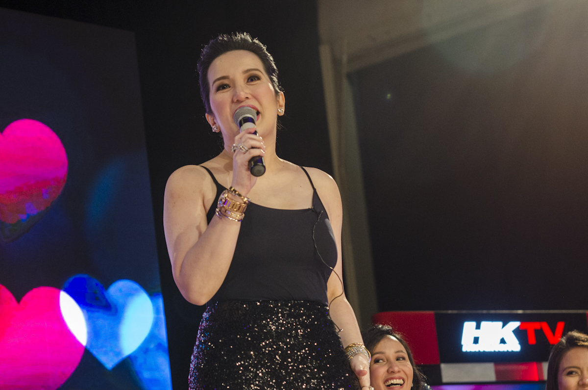 NEW AND IMPROVED KRIS. Kris Aquino shows her slimmed figure during the press conference of 'I Love You Hater.' All photos by Rob Reyes/Rappler 