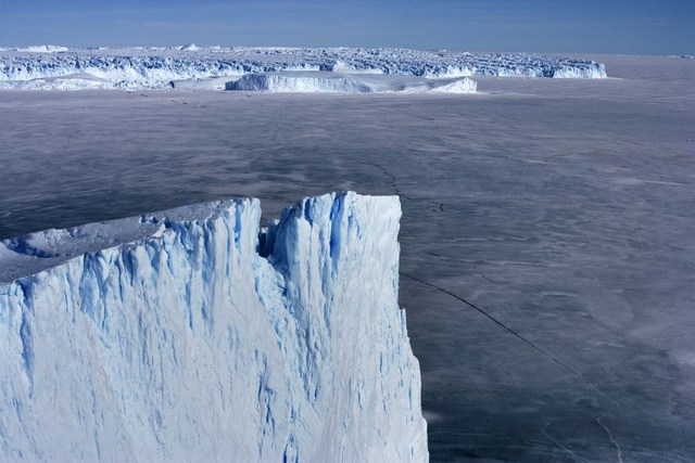 flat earth society ice wall