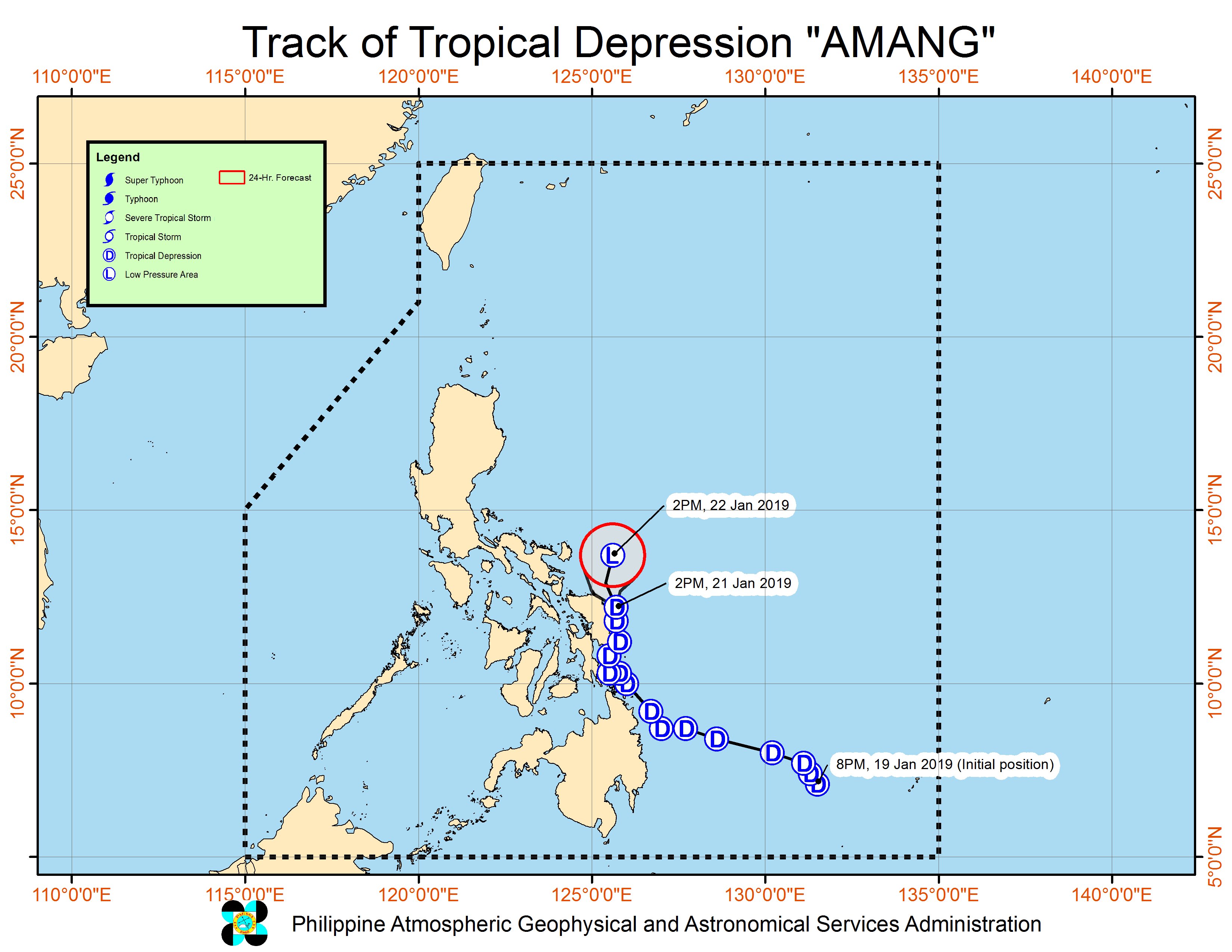 Parts Of Bicol, Northern Samar To Have More Rain From Amang