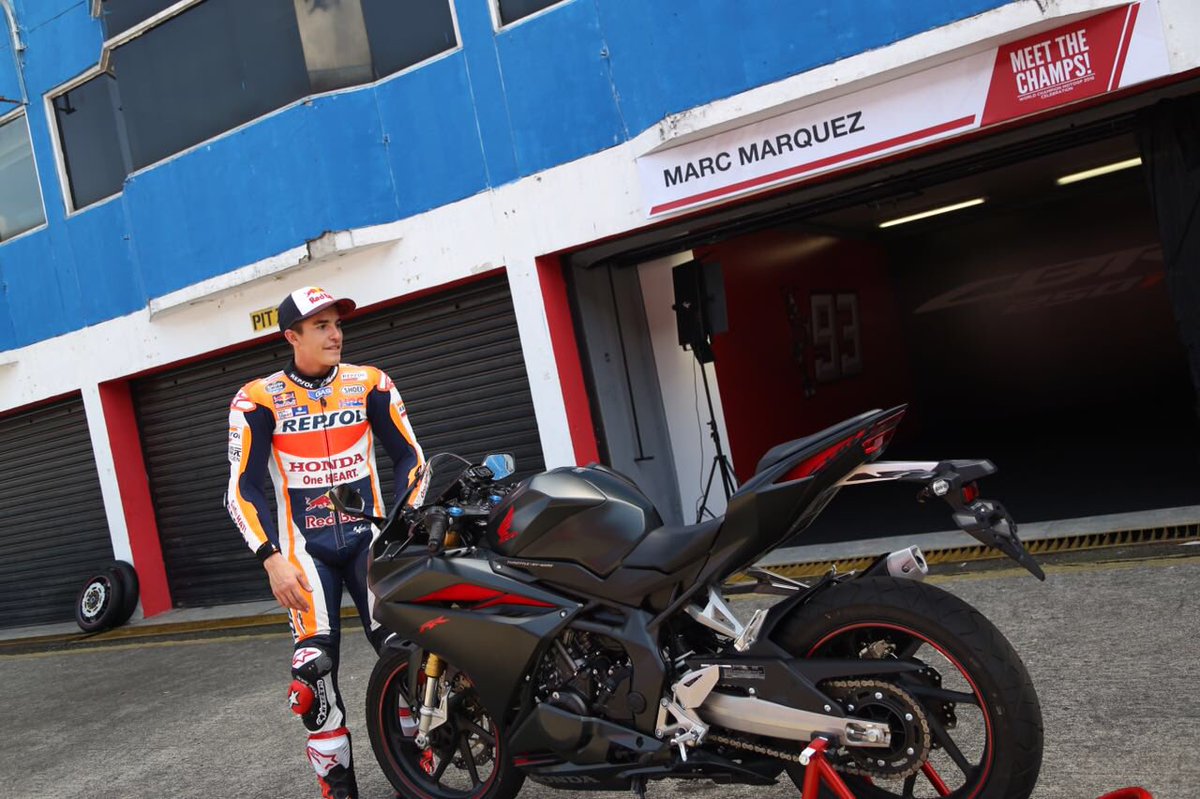 FOTO Marc Marquez Jajal Motor Baru Di Sirkuit Sentul