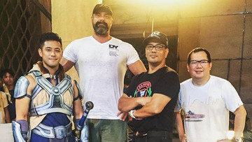 Look Game Of Thrones Actor Visits Encantadia 2016 Set