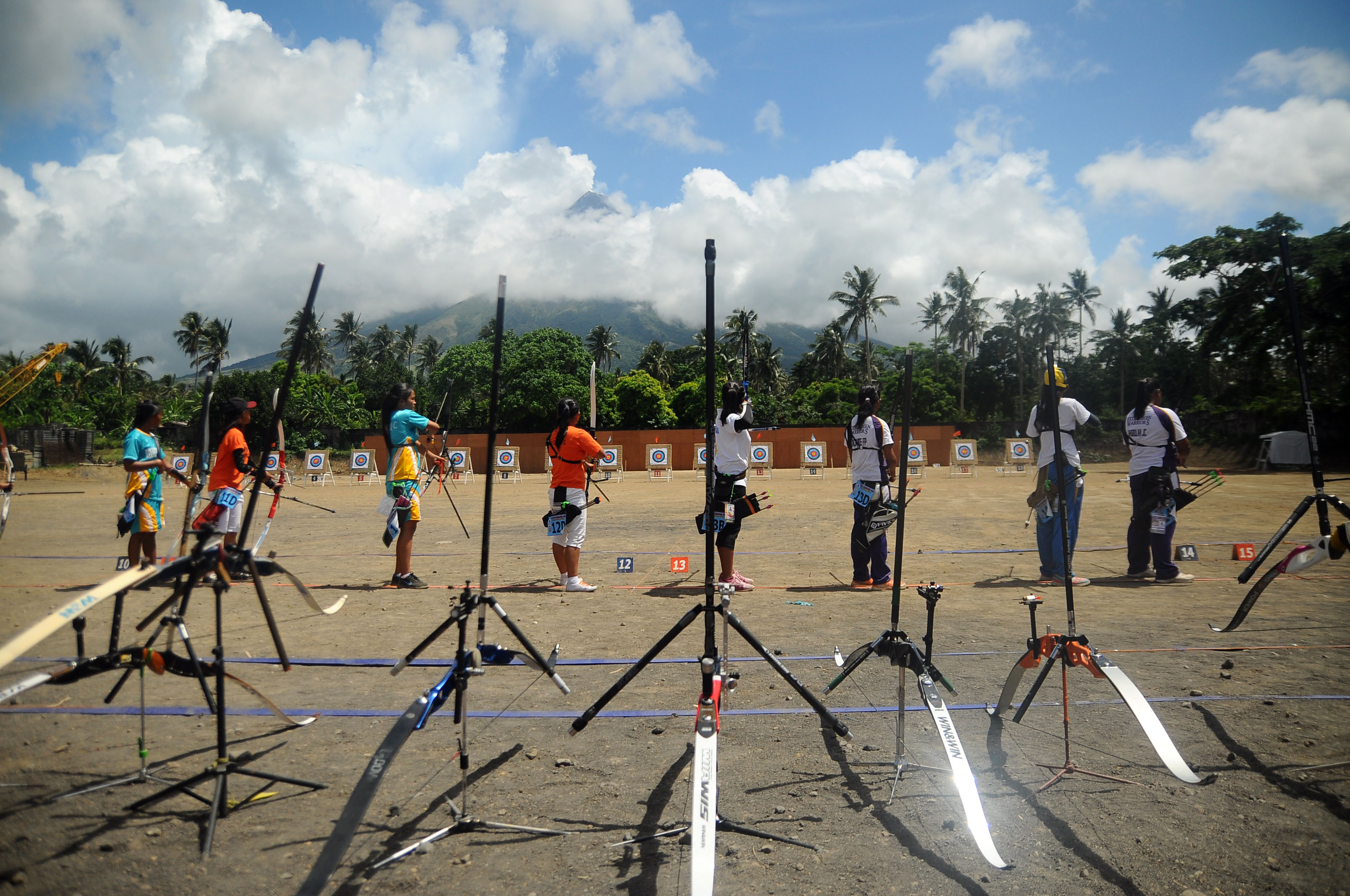 IN PHOTOS: Archery, swimming, wrestling in Day 2 of #Palaro2016