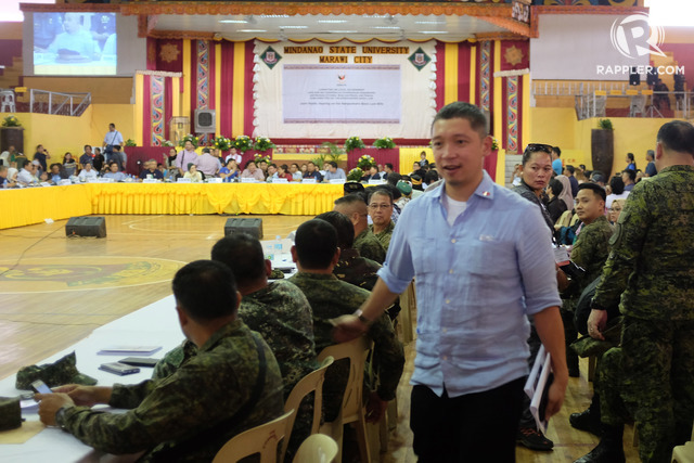 BBL HEARING. Marawi residents attend a public hearing conducted by senators on the Bangsamoro Basic Law at the MSU gym in Marawi City on January 26,2018. Photo by Bobby Lagsa/Rappler