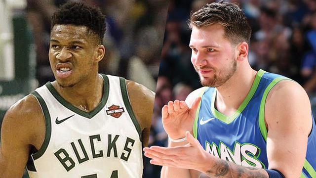Luka edges Giannis for early NBA All-Star voting lead