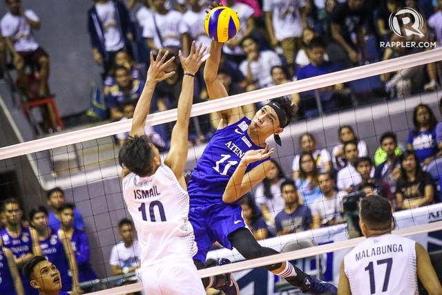 Ateneo Blue Eagles Complete 3-peat Of Men's Volleyball Title