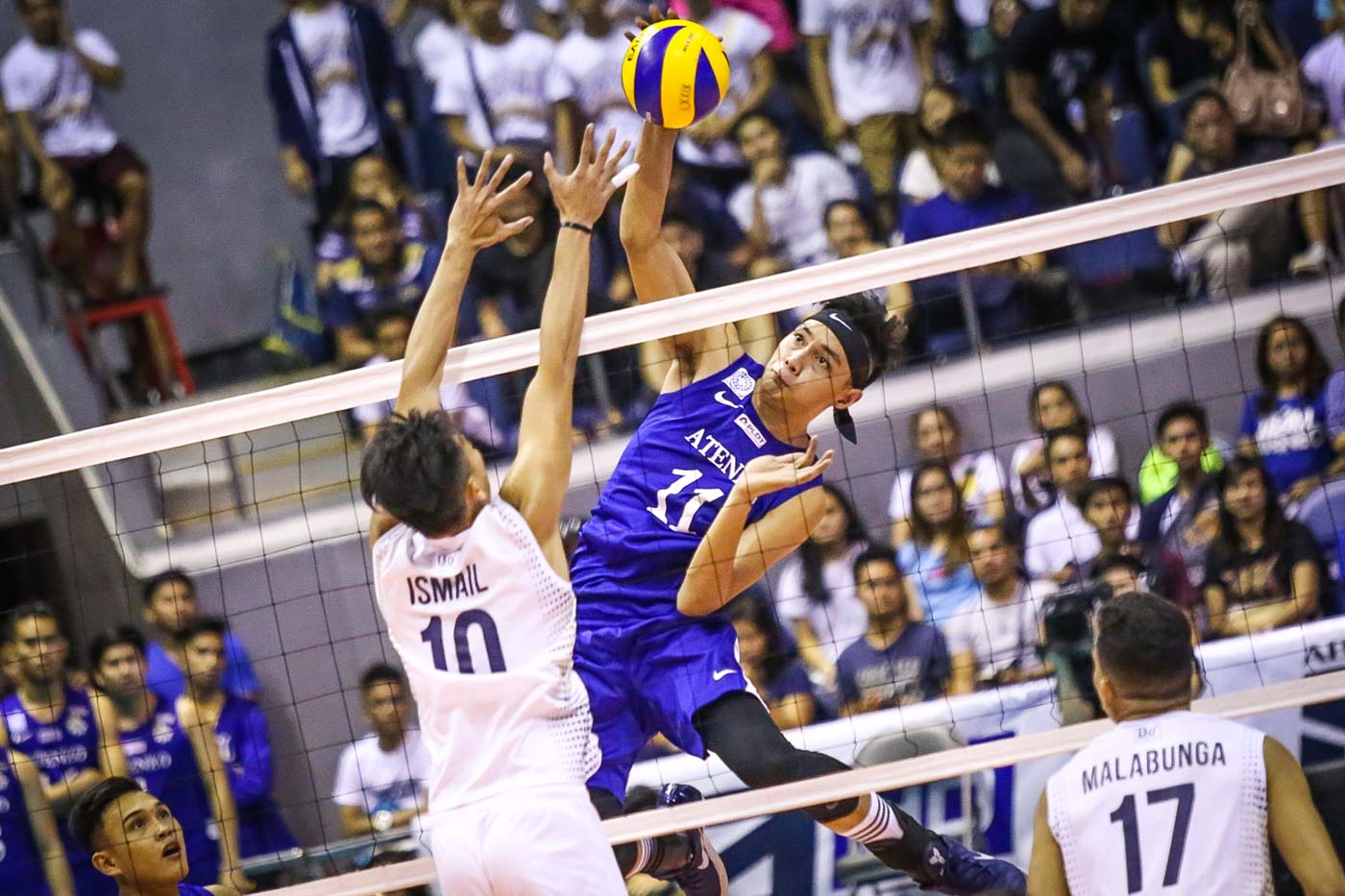 Ateneo Blue Eagles complete 3peat of men's volleyball title