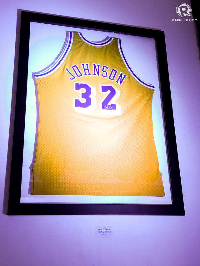 PROUD LAKER. Magic Johnson spent his whole NBA career with the Los Angeles Lakers and is currently the president of its basketball operations. Photo by Beatrice Go/Rappler 