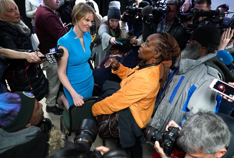 Sex And The City Star Cynthia Nixon Kicks Off New York Governor Campaign In Brooklyn 8796