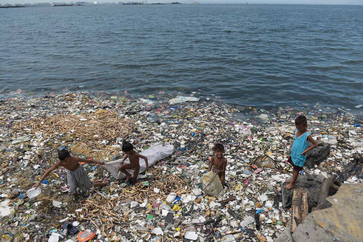 Image result for DENR monitors waste going to Manila Bay
