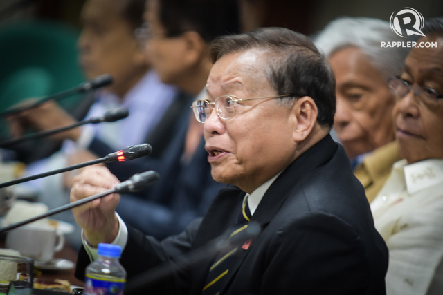 Former CJ Puno: SC can't intervene in revising Constitution