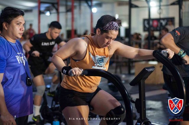 FOCUSED. Dr Jen Yalung continues to train for a Melbourne competition. Contributed photo 