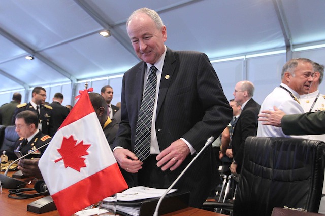 Robert Nicholson named Canada's new foreign minister