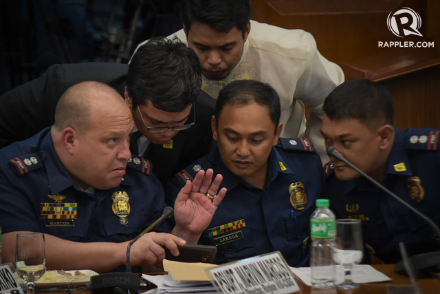 BACK TO BUSINESS. Superintendent Marvin Marcos (left) and his men are ordered reinstated. File photo by LeAnne Jazul/Rappler  
