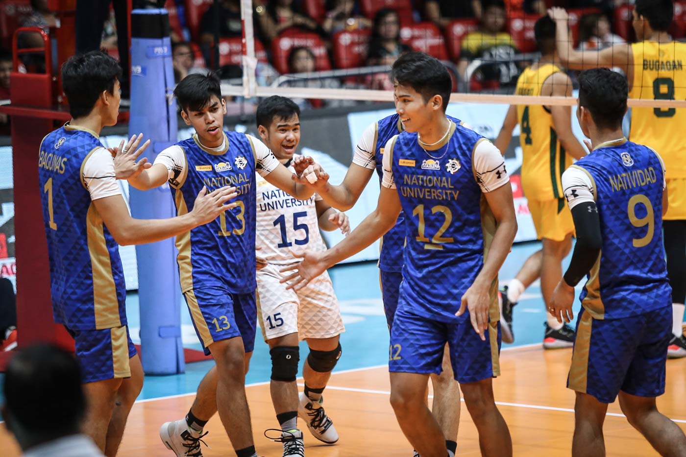 Men's volleyball: NU survives Ateneo; Adamson ousts UP