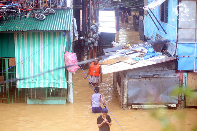 LOOK: Floods hit parts of Luzon