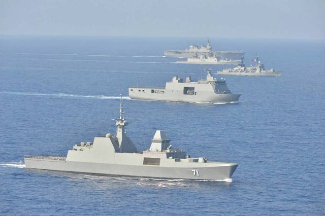 JOINT PATROLS. A Philippine Navy contingent joined the Exercise Rim of the Pacific in Hawaii in June 2018. Photo from the Philippine Naval Public Affairs Office