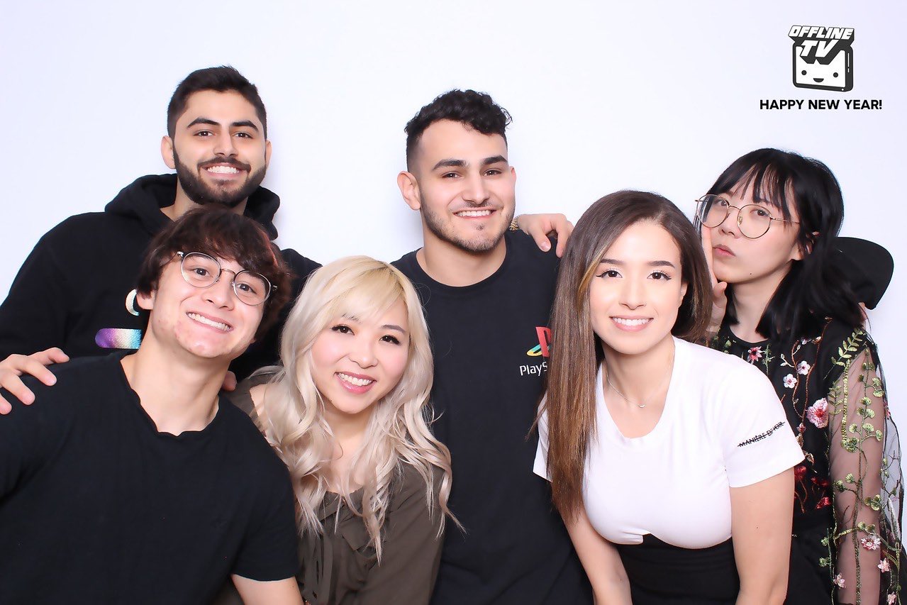 Offline TV’s Lily Ki (back row, right), Yvonne Ng and Imane Anys (front row...