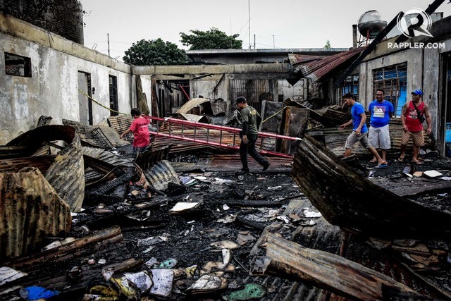 In Photos: Inside The Caloocan City Police Station After The Fire