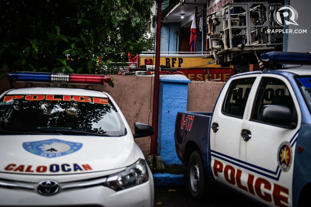 IN PHOTOS: Inside the Caloocan City Police Station after ... outdated fuse box 