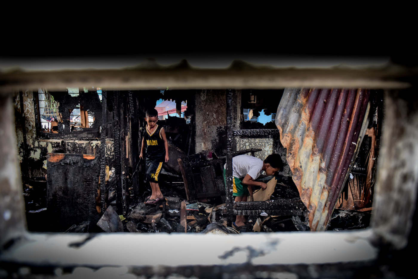 IN PHOTOS: Inside The Caloocan City Police Station After The Fire