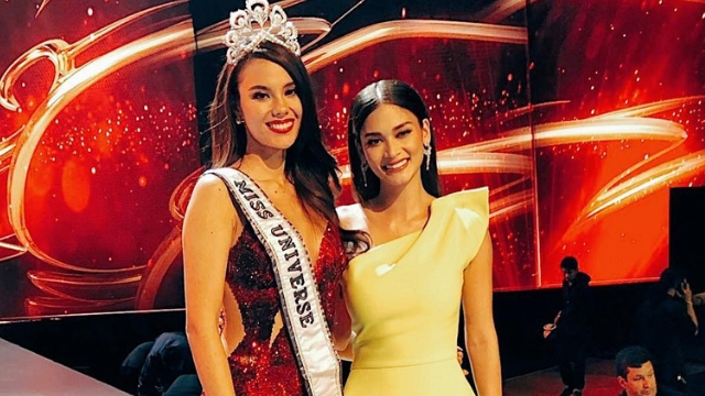 Look Pia Wurtzbach And Miss Universe 2018 Catriona Gray Share A Moment