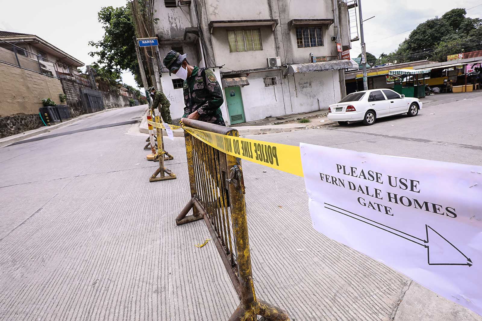 total lockdown barangay in quezon city