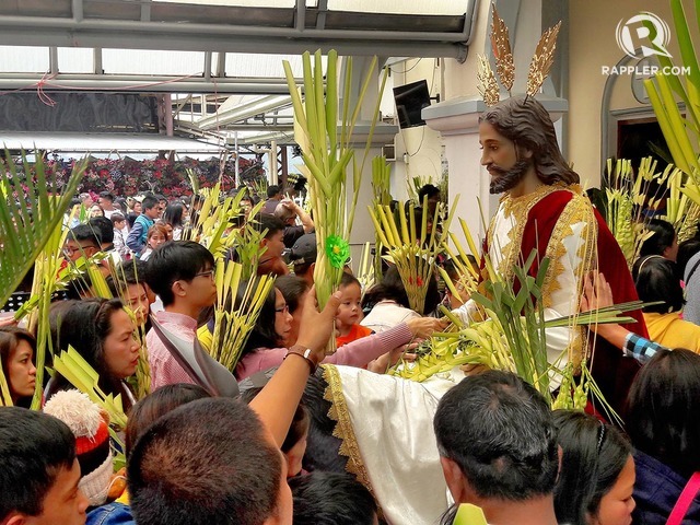 IN PHOTOS: Holy Week 2018 begins with Palm Sunday rites