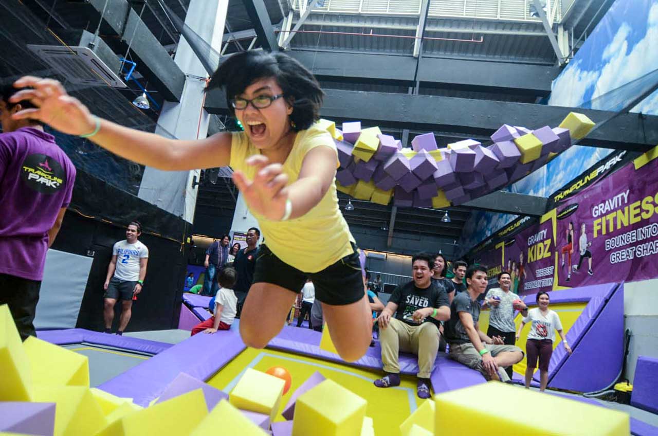Destress and play at the new Trampoline Park, now open in Manila